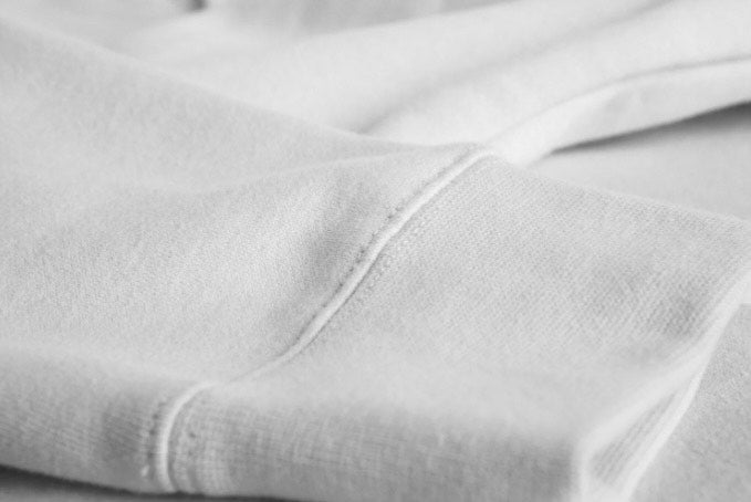 Embroidered 'Noob' Heavyweight Hoodie- White